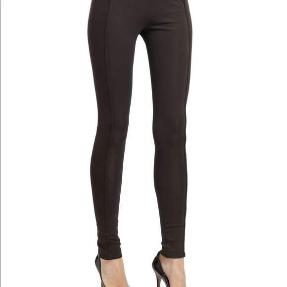Bcbgmaxazria Macaulay Ribbed Leggings - Picture 3 of 3